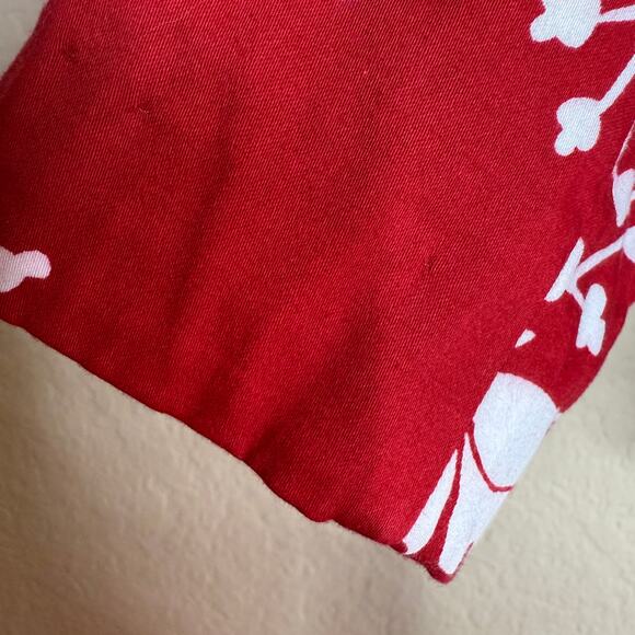 Susan Graver Full Zip Jacket Blazer Womens XS Red Floral Long Sleeve Embellished - Picture 12 of 15